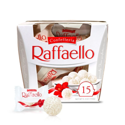 Raffaello Almond Coconut Candy Gift Box - 15 - 5.3 Oz - Image 1
