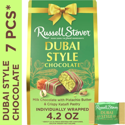 Dubai Style Milk Chocolate Rigid Bag - Each - Image 1