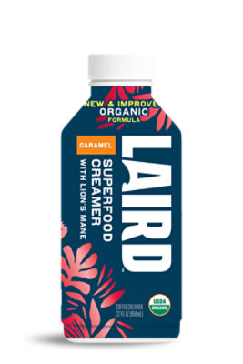 Laird Superfood Organic Caramel Liquid Creamer Bottle - 22 Fl. Oz. - Image 1