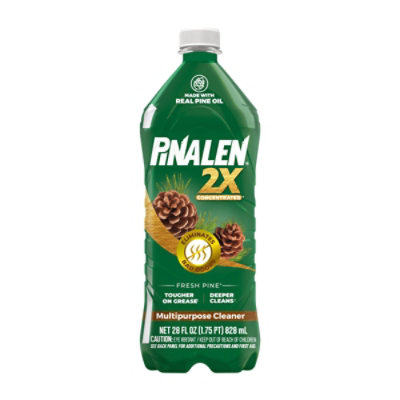 Pinalen 2x Concentrated Fresh Pine Multipurpose Cleaner - 28 Fl. Oz. - Image 1