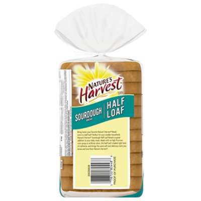 Nature's Harvest Sourdough Bread Half Loaf - 12 Oz - Image 5