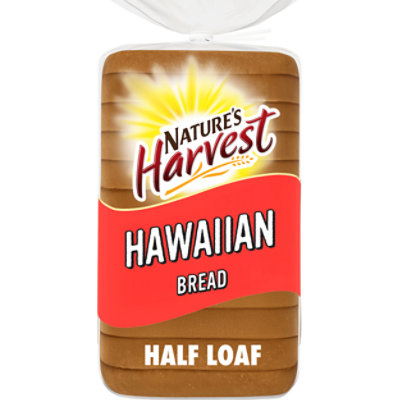 Nature's Harvest Hawaiian Bread Half Loaf - 12 Oz - Image 1
