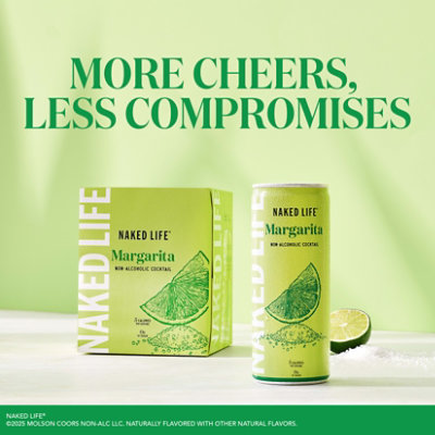 Naked Life Non-Alcoholic Margarita Cocktail Cans - 4-8.4 Fl. Oz. - Image 2