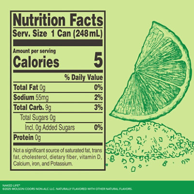 Naked Life Non-Alcoholic Margarita Cocktail Cans - 4-8.4 Fl. Oz. - Image 3