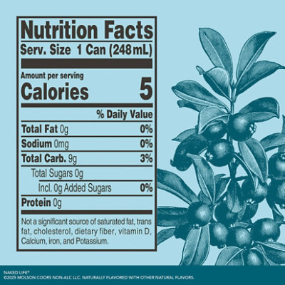 Naked Life Classic Gin & Tonic Spirits Non Alcoholic Cocktail Cans - 4-8.4 Fl. Oz. - 4-8.4FZ - Image 3