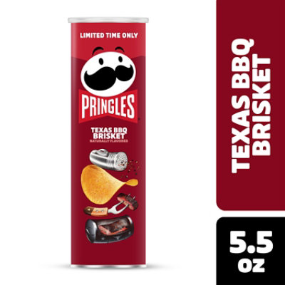 Pringles Texas Bbq Brisket 5.5oz - 5.5 OZ - Image 1
