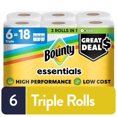Bounty Essentials 6tr Select-a-size White - 6 RL - Image 1