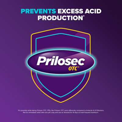 Prilosec OTC PPI Heartburn Relief Acid Reducer Tablets - 14 Count - Image 5
