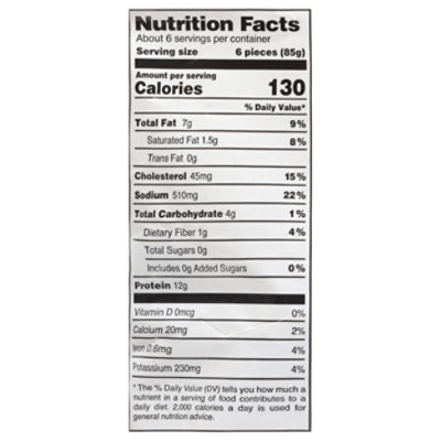 Skinny Butcher Crazy Grilled Chicken Nuggets 21oz - 21 OZ - Image 3