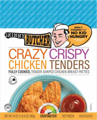 Skinny Butcher Crazy Crispy Chicken Tenders 24oz - 24 OZ - Image 1