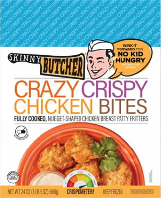 Skinny Butcher Crazy Crispy Chicken Bites 24oz - 24 OZ - Image 1