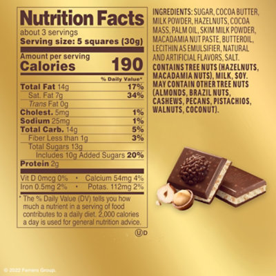 Rocher Milk Choco Bar - 3.1 OZ - Image 5