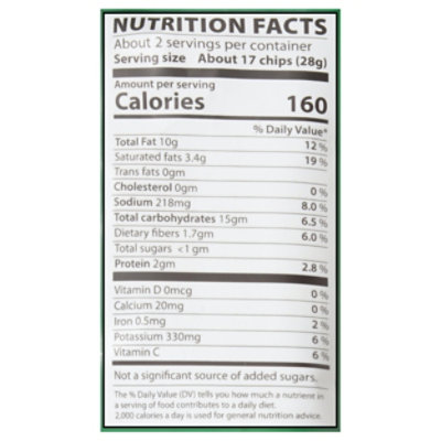 Sahara Sands Falafel Chips - 2.3 Oz - Image 3