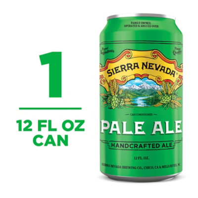 Sierra Nevada Pale Ale In Cans - 12-12 FZ - Image 1