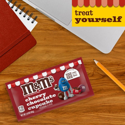 M&M's Cherry Chocolate Cupcake Chocolate Candies - 1.5 Oz - Image 5