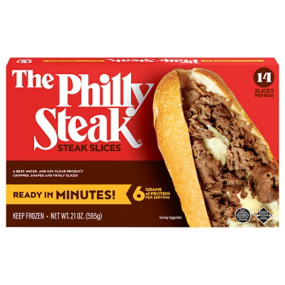 The Philly Steak Beef Slices 21 Oz - 21 OZ - Image 2