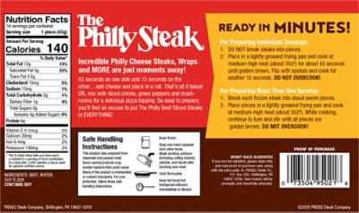 The Philly Steak Beef Slices 21 Oz - 21 OZ - Image 5