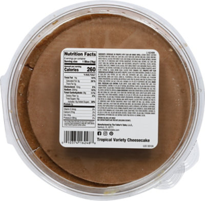 The Fathers Table Tropical Variety Cheesecake - 16 OZ - Image 5