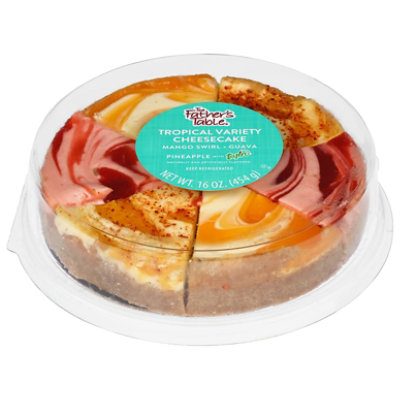 The Fathers Table Tropical Variety Cheesecake - 16 OZ - Image 1