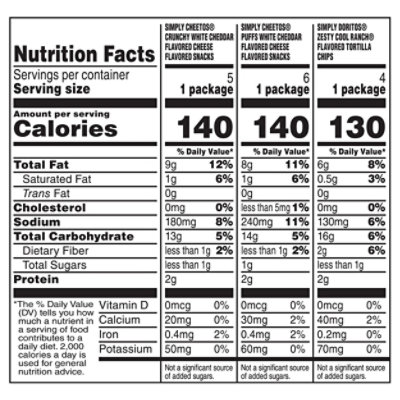 Frito Lay Simply Mix Variety Pack - 15 Count - Image 2