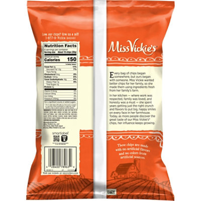 Miss Vickie's Aged Cheddar & Black Pepper Potato Chips - 6 Oz - Image 5