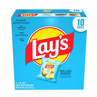 Lay's Lightly Salted Multi Pack - 10 Count - Image 1