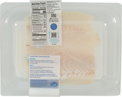 Waterfront Bistro Alaskan Cod Fillets Skinless Vacuum Sealed Pack - 1 Lb - Image 5