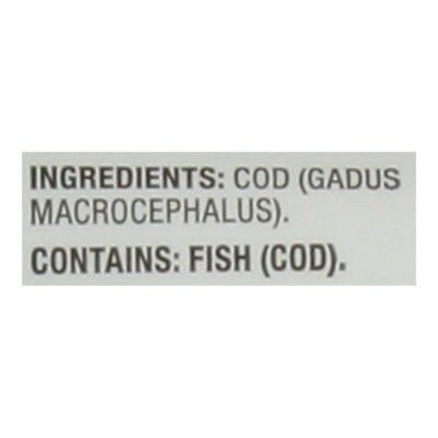 Waterfront Bistro Alaskan Cod Fillets Skinless Vacuum Sealed Pack - 1 Lb - Image 4