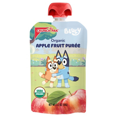 Bluey Pouch With Organic Apple Puree 3.2oz - 3.2 OZ - Image 2