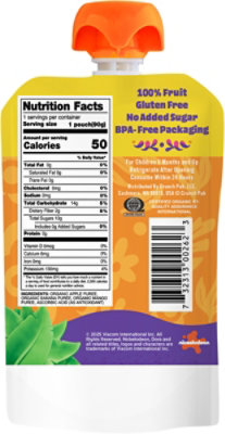 Dora Pouch With Organic Apple Banana And Mango Puree 3.2oz - 3.2 OZ - Image 5