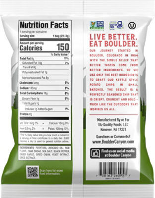 Boulder Canyon Sea Salt & Cracked Pepper 1oz - 1 OZ - Image 6