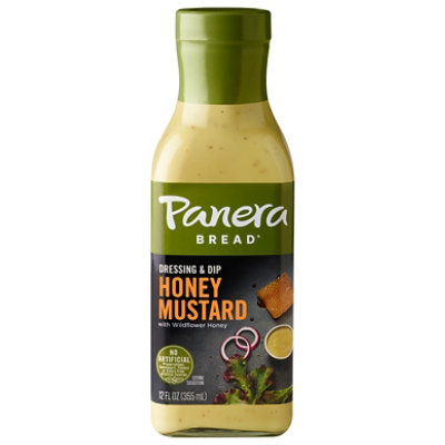 Panera Wildflower Honey Mustard Salad Dressing 12fz - 12 FZ - Image 1