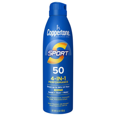 Coppertone Sport Spf50 Spray 5.5 Oz - 5.5 OZ - Image 2