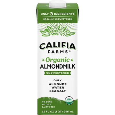 Califia Almond Milk Unsweetened Organic - 32 FZ - Image 1