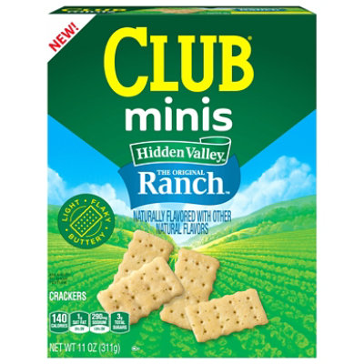 Club Crackers Minis Hidden Valley Ranch 11oz - 11 OZ - Image 2