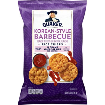 Quaker Rice Crisps Korean Bbq 3.03oz - 3.03 OZ - Image 1