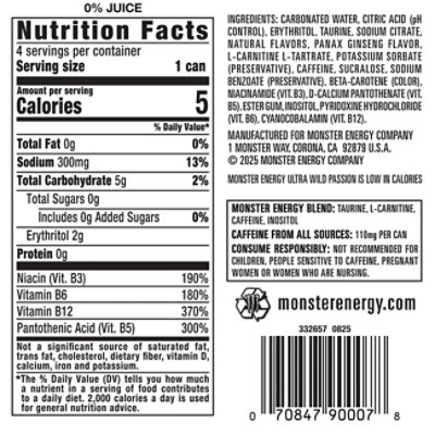 Monster Ultra Wild Passion 4-12fz - 4-12 FZ - Image 2