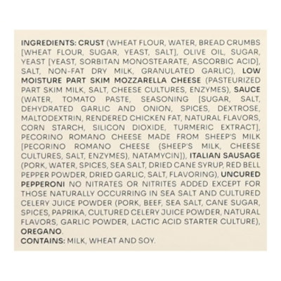 Nancy's Thin Crust Sausage & Pepperoni - 19.31OZ - Image 4