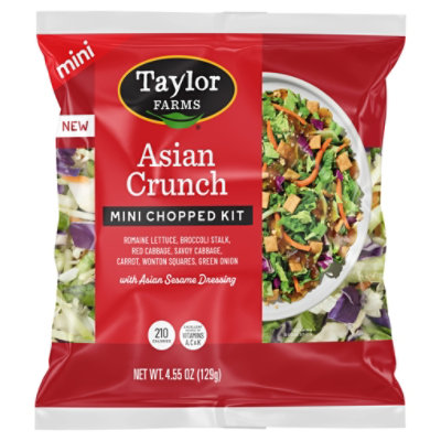 Taylor Farms Asian Crunch Mini Chopped Salad Kit 4.55oz - 4.55 OZ - Image 1