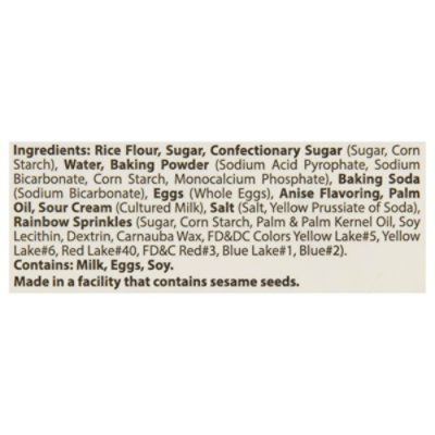 Tonis Own Gluten Free Anise Cookies - 10 OZ - Image 4