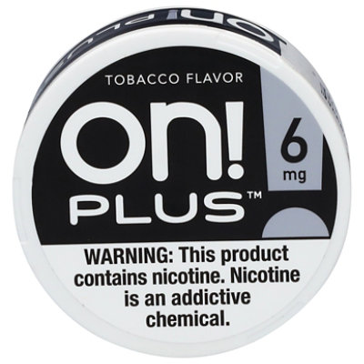 On Plus Tobacco Pouches 6mg - 20 CT - Image 2