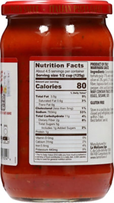 La Molisana Marinara Sauce - 19.4 OZ - Image 5