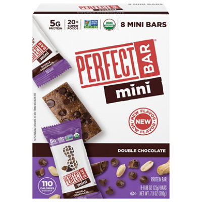 Perfect Bar Mini Double Chocolate 8ct - 7 OZ - Image 1