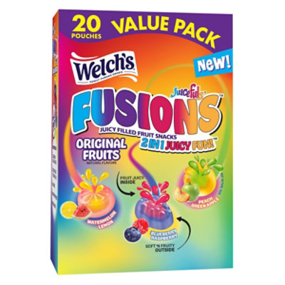 Welch's Juicefuls Fusions Fruit Snacks - 20 Count - Image 2