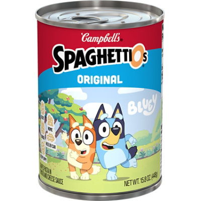 Spaghettios Original Bluey Shapes Canned Pasta 15.8 Oz - 15.8 OZ - Image 1