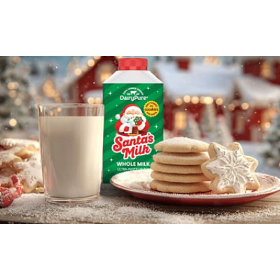 Dairy Pure Santa's Milk Ultra-pasteurized Whole Milk Paper Pint - 1 PT - Image 5