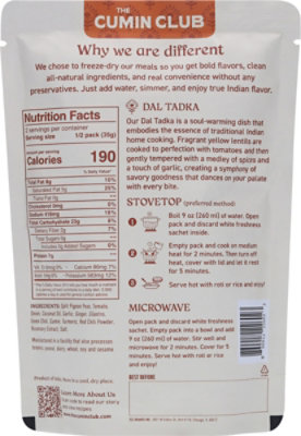 The Cumin Club Dal Tadka - 2.50 OZ - Image 5