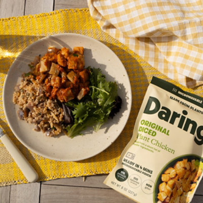 Daring Chicken Plant Based Dicedken, 8 Oz - 8 OZ - Image 5