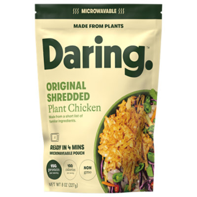 Daring Chicken Plant Based Shreddedken 8 Oz - 8 OZ