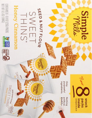 Simple Mills Sweet Thins Honey Cinnamon 8ct - 8 CT - Image 5